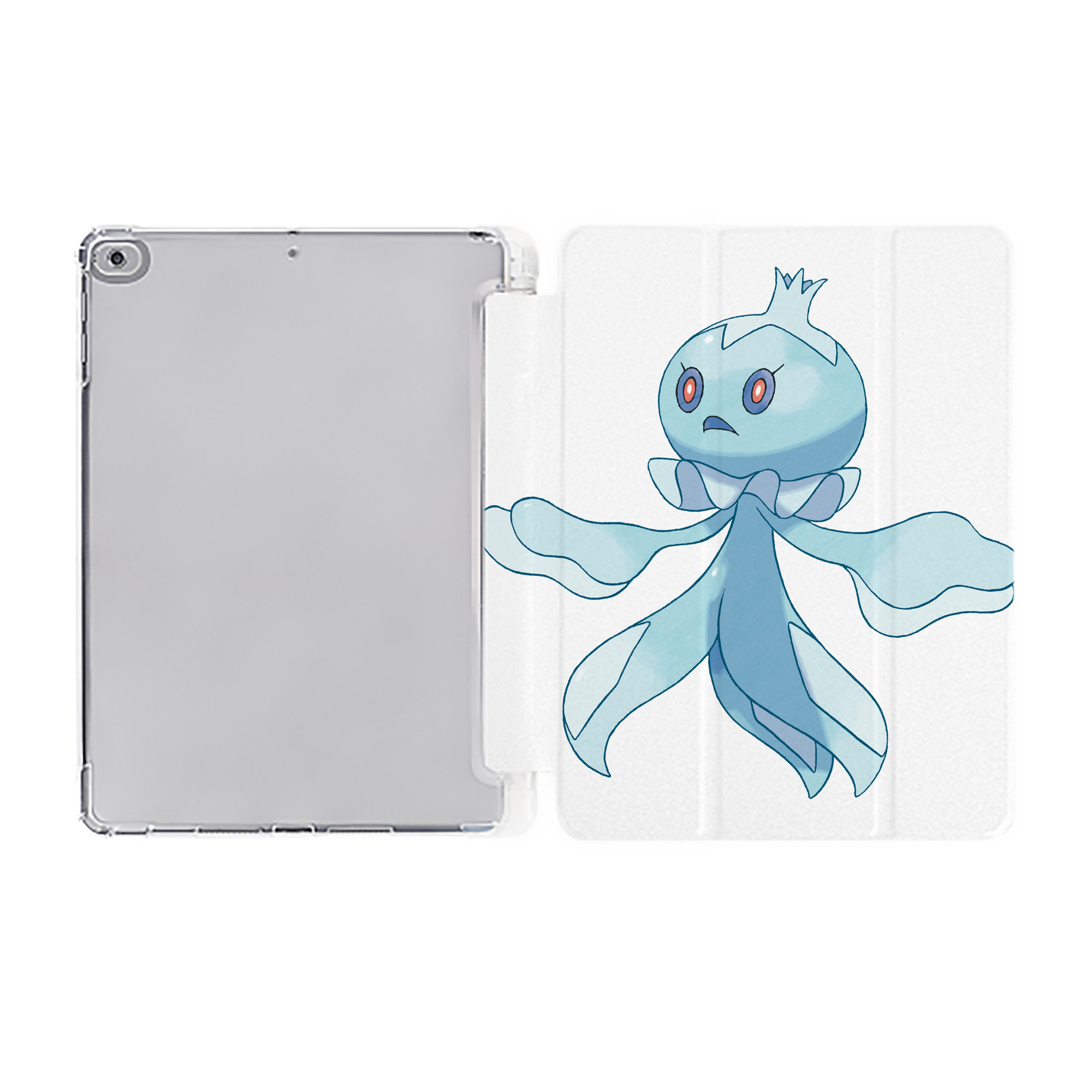 （画像用） ポケットモンスター Pokémon IPad ケース ペン収納付き 三つ折りスタンド PUレザー×シリコン 対応機種9.5/10.5/10.9インチ